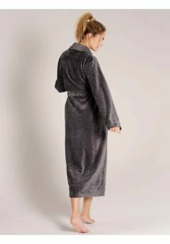 TAUBERT Damen Bademantel Mit Schalkragen, Länge 130cm Bamboo Anthra 2 TAUBERT Damen Bademantel Mit Schalkragen, Länge 130cm Bamboo Anthra -Sloggi Shop unnamed file 1771