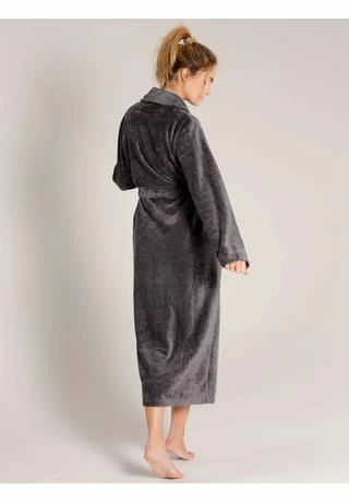 Damen Bademantel mit Schalkragen, Länge 130cm Bamboo TAUBERT Damen Bademantel Mit Schalkragen, Länge 130cm Bamboo Anthra -Sloggi Shop unnamed file 1771