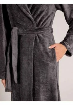 TAUBERT Damen Bademantel Mit Schalkragen, Länge 130cm Bamboo Anthra 3 TAUBERT Damen Bademantel Mit Schalkragen, Länge 130cm Bamboo Anthra -Sloggi Shop unnamed file 1772