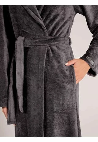 Damen Bademantel mit Schalkragen, Länge 130cm Bamboo TAUBERT Damen Bademantel Mit Schalkragen, Länge 130cm Bamboo Anthra -Sloggi Shop unnamed file 1772