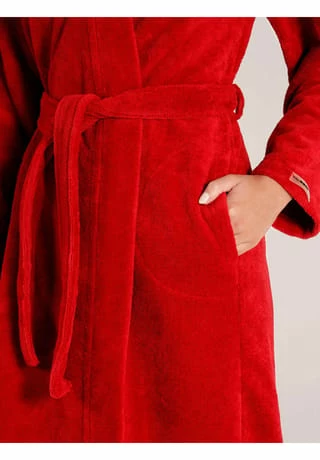 Damen Kimono, Länge 120cm Bamboo TAUBERT Damen Kimono, Länge 120cm Bamboo Rosso -Sloggi Shop unnamed file 1780