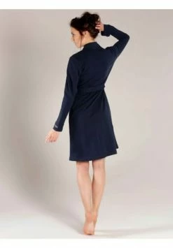 Damen Reise-Kimono, Länge 100cm Taubert Spa Navy 2 Damen Reise-Kimono, Länge 100cm Taubert Spa Navy -Sloggi Shop unnamed file 1787