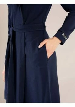 TAUBERT Damen Polo Piqué Bademantel Mit Schalkragen Länge 130cm Cruise Navy -Sloggi Shop unnamed file 1792