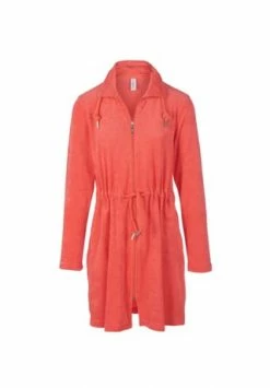 TAUBERT Damen Parka Mit Reißverschluss, Länge 90cm Travel Cayenne