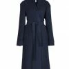 TAUBERT Frottee Bademantel Kimono - 120 Cm Lang Senses Navy
