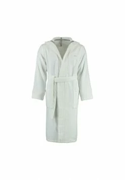 Marc O'Polo Home Bademantel Classic (With Hood) Weiß