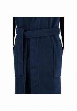 Marc O'Polo Home Bademantel Classic (With Hood) Navy -Sloggi Shop unnamed file 1842
