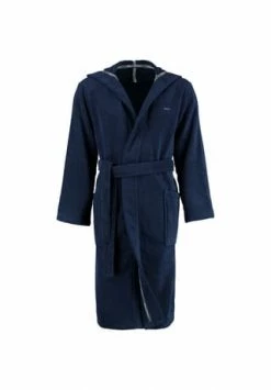 Marc O'Polo Home Bademantel Classic (With Hood) Navy -Sloggi Shop unnamed file 1843