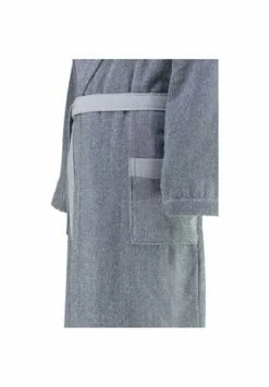 Marc O'Polo Home Bademantel Melange Smoke Blue/ Off White 3 Marc O'Polo Home Bademantel Melange Smoke Blue/ Off White -Sloggi Shop unnamed file 1847