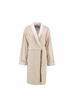ESPRIT Bademantel Damen Schalkragen Eve Ecru Beige