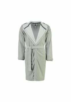 Marc O'Polo Home Bademantel Unisex Kapuze Fima Green Grün