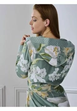 ESSENZA Bademantel Perri Rosalee Grün -Sloggi Shop unnamed file 1915