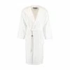 RHOMTUFT® Bademantel Unisex Kapuze Baronesse Weiß - 01 Weiß
