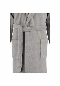 RHOMTUFT® Bademantel Unisex Kapuze Baronesse Kiesel - 85 Grau 3 RHOMTUFT® Bademantel Unisex Kapuze Baronesse Kiesel - 85 Grau -Sloggi Shop unnamed file 2034