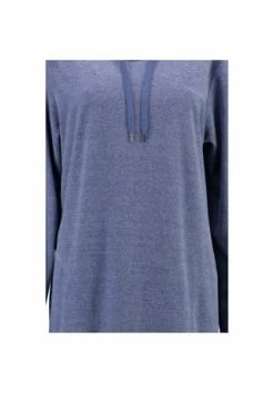 Cawö Hoodies Damen Kapuze Homewear Hoodie 818 Denim - 11 Blau -Sloggi Shop unnamed file 2061