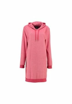 Cawö Hoodies Damen Kapuze Homewear Hoodie 818 Koralle - 22 Orange