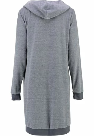 Cawö Hoodies Damen Kapuze Homewear Hoodie 818 Anthrazit - 77 Grau 2 Cawö Hoodies Damen Kapuze Homewear Hoodie 818 Anthrazit - 77 Grau – Bild 2