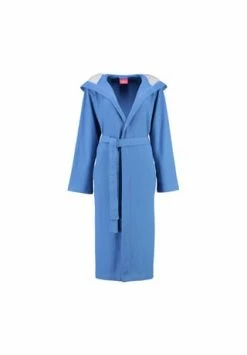S.Oliver Bademantel Damen Kapuze 3717 Blau - 17 Blau