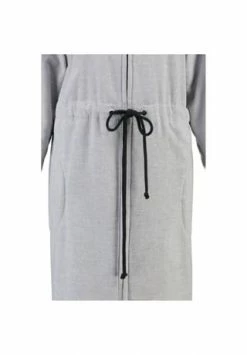 Cawö Bademantel Damen Reißverschluss Denim 5306 Graphit - 76 Grau -Sloggi Shop unnamed file 2086