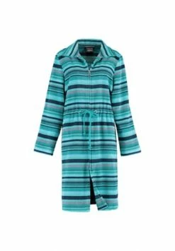 Cawö Bademantel Damen Kurzmantel Mit Reißverschluss Reißverschluss 2216 Aqua - 44 Blau -Sloggi Shop unnamed file 2124