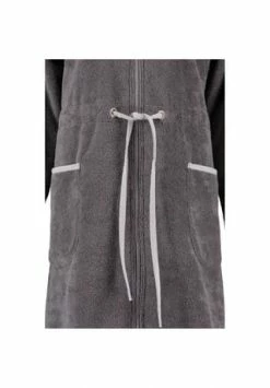 Cawö Bademantel Damen Reißverschluss 4103 Anthrazit - 774 Grau -Sloggi Shop unnamed file 2141