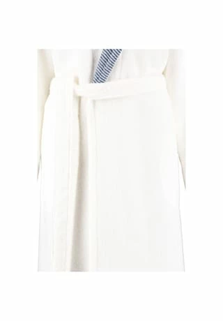 Bademantel Damen Kapuze Classic 4345 weiß-blau - 601 Cawö Bademantel Damen Kapuze Classic 4345 Weiß-blau - 601 Weiß -Sloggi Shop unnamed file 2145