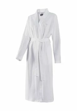 JOOP! Pique Bademantel, Bindegürtel, Stickerei, Für Damen 600 WEISS -Sloggi Shop unnamed file 2150