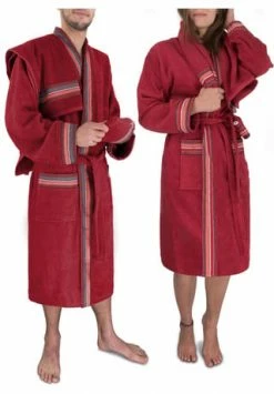 Normani® Bademantel Lean Rot -Sloggi Shop unnamed file 2189