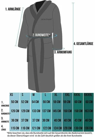 Bademantel Lean Normani® Bademantel Lean Petrol -Sloggi Shop unnamed file 2209