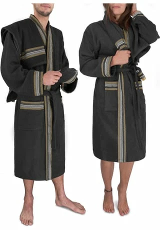 Bademantel Lean Normani® Bademantel Lean Schwarz -Sloggi Shop unnamed file 2213