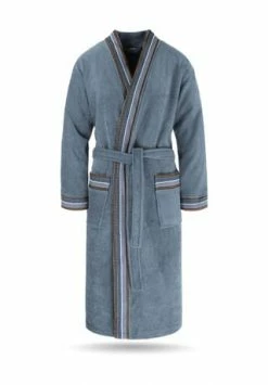 Normani® Bademantel Lean Blau