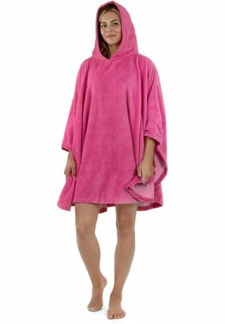 Normani® Unisex Badeponcho Fès Pink 9 Normani® Unisex Badeponcho Fès Pink – Bild 9
