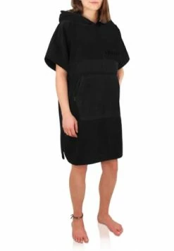 Normani® Bademantel Surfer Poncho Schwarz -Sloggi Shop unnamed file 2234