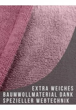 Normani® Unisex Baumwoll-Bademantel Rob Rosa/ Hellrosa -Sloggi Shop unnamed file 2241