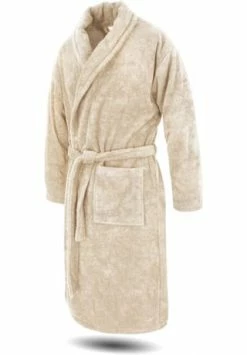 Normani® Unisex Baumwoll-Bademantel 450 G/m² Flee Beige 9 Normani® Unisex Baumwoll-Bademantel 450 G/m² Flee Beige -Sloggi Shop unnamed file 2248