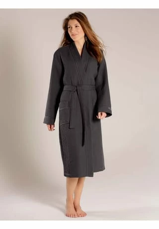 Damen Piquée Bademantel Länge 120cm Thalasso TAUBERT Damen Piquée Bademantel Länge 120cm Thalasso Anthra -Sloggi Shop unnamed file 2258