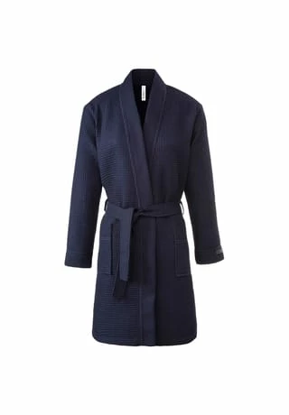 TAUBERT Damen Kurz-Kimono Länge 100cm Navy 1 TAUBERT Damen Kurz-Kimono Länge 100cm Navy