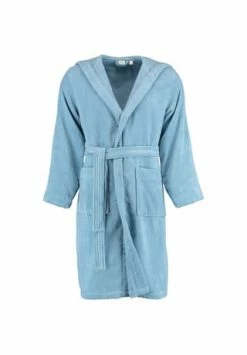 ESPRIT Bademantel Unisex Kapuze Casual Sky Blue - 447 Blau -Sloggi Shop unnamed file 2303