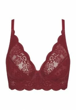 Triumph Amourette 300 Bügel-BH, Spitze, Schleife, Für Damen MANNISH RED