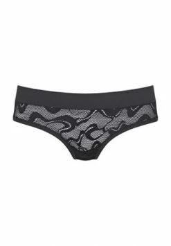 Sloggi GO Allround Lace Hipster, Jersey-Taillenband, Für Damen Schwarz