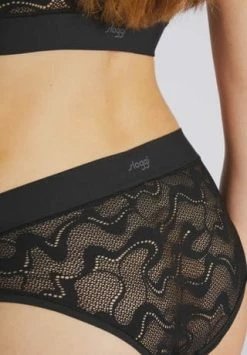 Sloggi GO Allround Lace Hipster, Jersey-Taillenband, Für Damen Schwarz -Sloggi Shop unnamed file 299