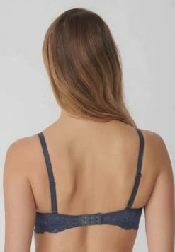Triumph Amourette Charm Bügel-BH, Blütenspitze, Schleife, Für Damen BLUE NIGHTS -Sloggi Shop unnamed file 327