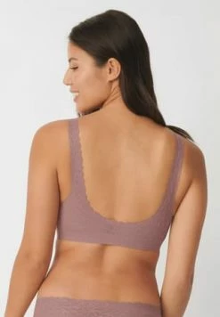 Sloggi Zero Feel Lace 2.0 Bralette, Bügellos, Spitze, Stützend, Für Damen CACAO -Sloggi Shop unnamed file 346