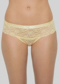 MANGUUN Hüftslip, Spitze, Schleife, Für Damen 031 GELB HELL -Sloggi Shop unnamed file 35