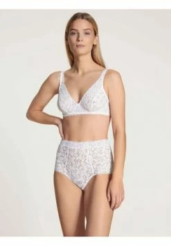 CALIDA Damen Slip, High Waist Natural Comfort Weiss -Sloggi Shop unnamed file 409