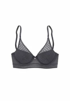 S.Oliver Damen Push-Up-BH, High Apex Anthrazit