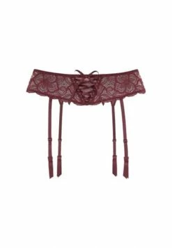 LASCANA Damen Taillengürtel Nikoletta Darkred-Skin