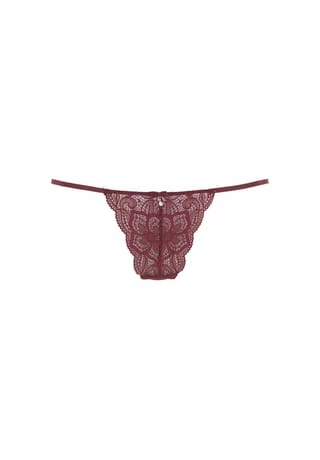 Damen String Nikoletta LASCANA Damen String Nikoletta Darkred-Skin -Sloggi Shop unnamed file 433