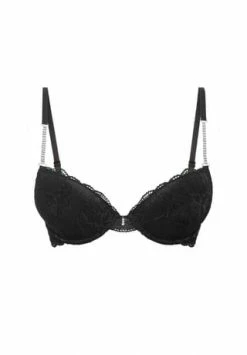 LASCANA Damen Push-Up-BH Black Crysta