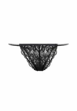 LASCANA Damen String Black-Crysta